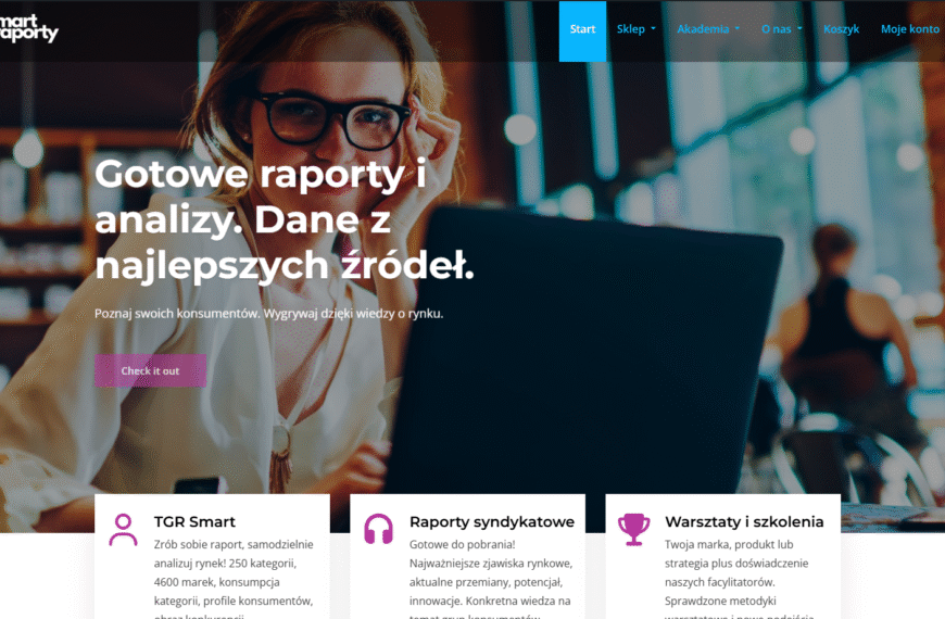 SmartRaporty.pl – nowość na rynku badań i marketingu