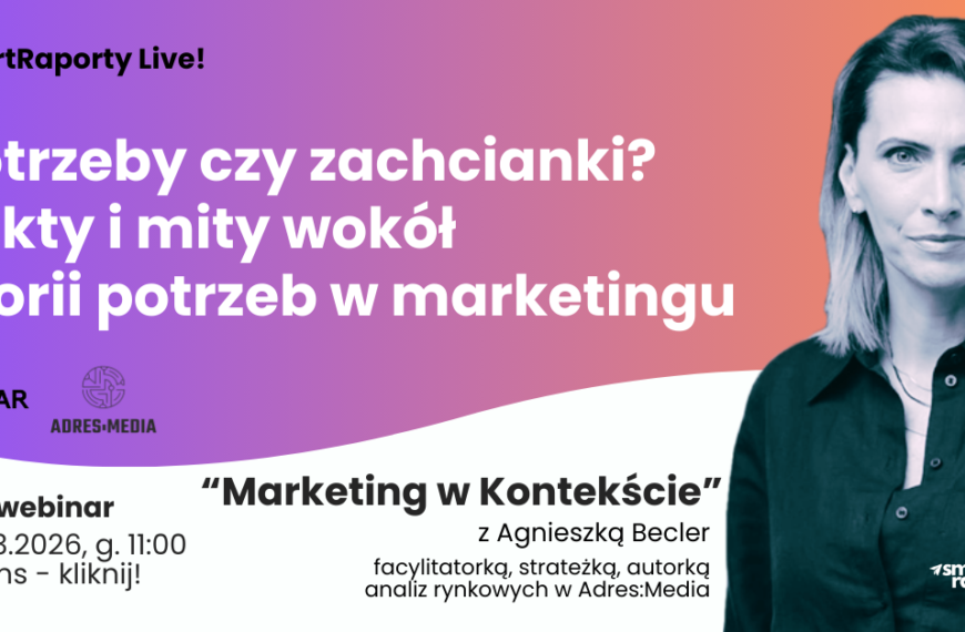 Live webinar – Marketing w kontekście